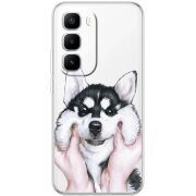 Прозорий чохол BoxFace Infinix Hot 60 Pro Plus Husky