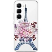 Чохол зі стразами Infinix Hot 60 Pro Plus Eiffel Tower