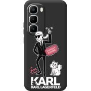 Чорний чохол BoxFace Infinix Hot 60 Pro Plus For Karl