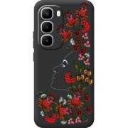 Чорний чохол BoxFace Infinix Hot 60 Pro Plus 3D Ukrainian Muse