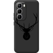 Чорний чохол BoxFace Infinix Hot 60 Pro Plus Deer
