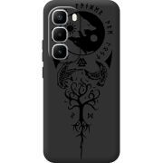 Чорний чохол BoxFace Infinix Hot 60 Pro Plus Hugin and Munin