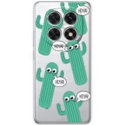 Прозорий чохол BoxFace Poco M8 с 3D-глазками HIYA