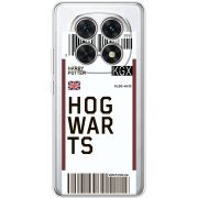 Прозорий чохол BoxFace Poco M8 Ticket Hogwarts
