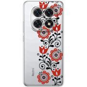 Прозорий чохол BoxFace Poco M8 Ethno Ornament