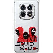 Прозорий чохол BoxFace Poco M8 siquid game люди в красном