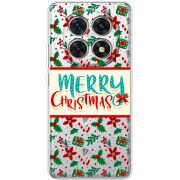 Прозорий чохол BoxFace Poco M8 Vintage Christmas Pattern