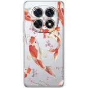 Прозорий чохол BoxFace Poco M8 Japanese Koi Fish
