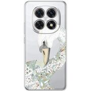 Прозорий чохол BoxFace Poco M8 Swan