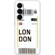 Прозорий чохол BoxFace Samsung Galaxy S26 (S942) Ticket London