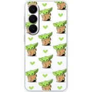 Прозорий чохол BoxFace Samsung Galaxy S26 (S942) Pattern Baby Yoda