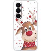 Прозорий чохол BoxFace Samsung Galaxy S26 (S942) Winter Deer