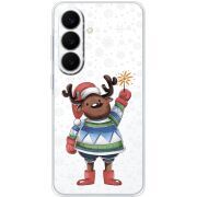 Прозорий чохол BoxFace Samsung Galaxy S26 (S942) Christmas Deer with Snow