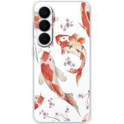Прозорий чохол BoxFace Samsung Galaxy S26 (S942) Japanese Koi Fish