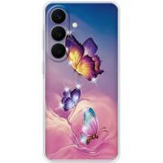 Чохол зі стразами Samsung Galaxy S26 (S942) Butterflies
