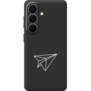 Чорний чохол BoxFace Samsung Galaxy S26 (S942) Paper Plane