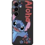 Чорний чохол BoxFace Samsung Galaxy S26 (S942) Гавайський гість Stich