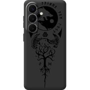 Чорний чохол BoxFace Samsung Galaxy S26 (S942) Hugin and Munin