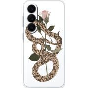 Прозорий чохол BoxFace Samsung Galaxy S26 Plus (S947) Glamor Snake