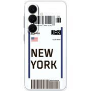 Прозорий чохол BoxFace Samsung Galaxy S26 Plus (S947) Ticket New York