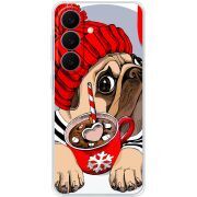 Прозорий чохол BoxFace Samsung Galaxy S26 Plus (S947) Winter Puggy