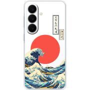 Прозорий чохол BoxFace Samsung Galaxy S26 Plus (S947) Большая волна в Канагаве