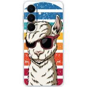 Прозорий чохол BoxFace Samsung Galaxy S26 Plus (S947) Стильна Лама