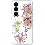 Прозорий чохол BoxFace Samsung Galaxy S26 Plus (S947) Cherry Blossom