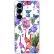 Прозорий чохол BoxFace Samsung Galaxy S26 Plus (S947) Flamingo