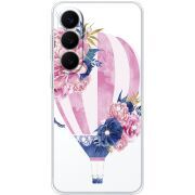 Чохол зі стразами Samsung Galaxy S26 Plus (S947) Pink Air Baloon