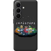 Чорний чохол BoxFace Samsung Galaxy S26 Plus (S947) Among Us Impostors