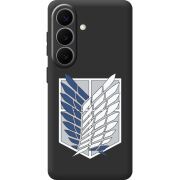 Чорний чохол BoxFace Samsung Galaxy S26 Plus (S947) Атака Титанов Крылья Свободы