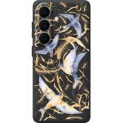 Чорний чохол BoxFace Samsung Galaxy S26 Plus (S947) Ластівки