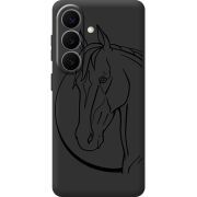 Чорний чохол BoxFace Samsung Galaxy S26 Plus (S947) Horse