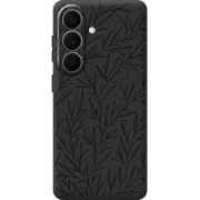 Чорний чохол BoxFace Samsung Galaxy S26 Plus (S947) Leaves