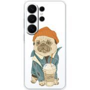 Прозорий чохол BoxFace Samsung Galaxy S26 Ultra (S948) Dog Coffeeman