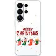 Прозорий чохол BoxFace Samsung Galaxy S26 Ultra (S948) Merry Christmas