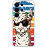 Прозорий чохол BoxFace Samsung Galaxy S26 Ultra (S948) Стильна Лама