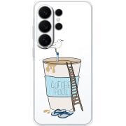 Прозорий чохол BoxFace Samsung Galaxy S26 Ultra (S948) Segull in Cofee Pool