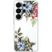 Прозорий чохол BoxFace Samsung Galaxy S26 Ultra (S948) Floral