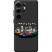 Чорний чохол BoxFace Samsung Galaxy S26 Ultra (S948) Among Us Impostors