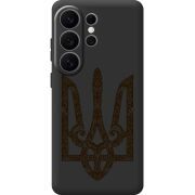 Чорний чохол BoxFace Samsung Galaxy S26 Ultra (S948) Ukrainian Trident
