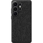Чорний чохол BoxFace Samsung Galaxy S26 Ultra (S948) Leaves