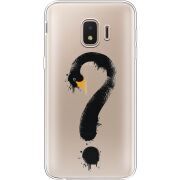 Прозрачный чехол Uprint Samsung J260 Galaxy J2 Core Swan question