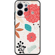 Чохол BoxFace OPPO Reno 15 F Line Flowers