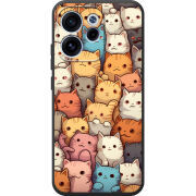 Чохол BoxFace OPPO Reno 15 F Котики муркотики