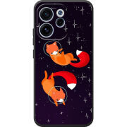 Чохол BoxFace OPPO Reno 15 F Fox-Astronauts