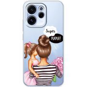 Прозорий чохол BoxFace OPPO Reno 15 F Super Mama and Daughter