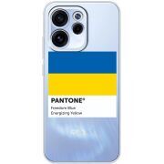 Прозорий чохол BoxFace OPPO Reno 15 F Pantone вільний синій