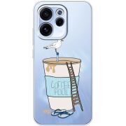 Прозорий чохол BoxFace OPPO Reno 15 F Segull in Cofee Pool